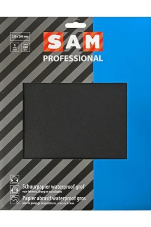 SAM Schuurpapier Waterproof Professioneel Merkproduct